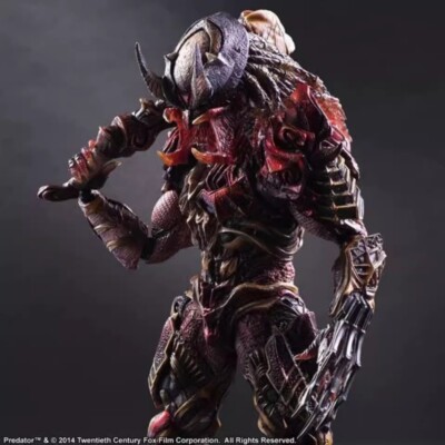 PREDATOR VARIANT PLAY ARTS Prey Ultimate Feral PVC model toys Action Figure
