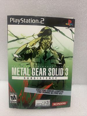 Metal Gear Solid 3: Subsistence (Sony PlayStation 2, 2006