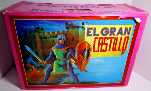 Vintage Camelot Medieval Toy Castle Play Set NMIB El Gran Castillo Marx ?