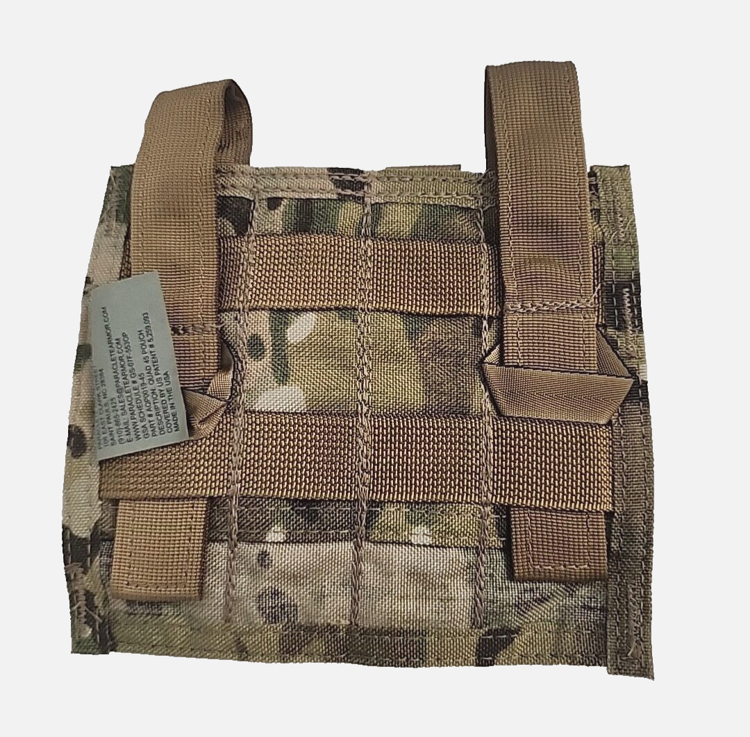 PARACLETE MEDICAL QUAD FOLD POUCH CB Quick Detach Vertical Medical