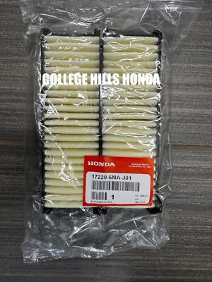 #ad #ad Genuine OEM Honda Engine Air Filter 17220 6MA J01 Hybrid Accord Civic amp; CR V $19.98