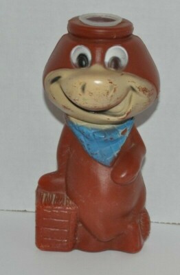 BABA LOOEY Hanna Barbera Purex Bubble Bath Soap BOTTLE 1960s