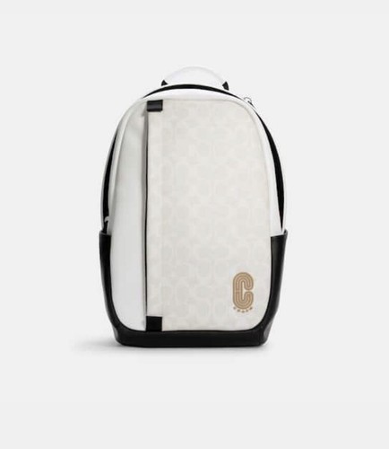 New Coach Edge Backpack Gunmetal/Chalk 