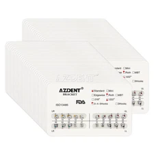 AZDENT Dental Orthodontic Bracket Braces Standard Mini Roth Slot.022" 345 HooK