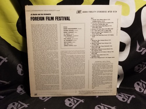 Foreign Film Festival Cannes, Joe Basile and his Orchestra, Vinyl LP Aoudio Fide - Picture 6 of 17