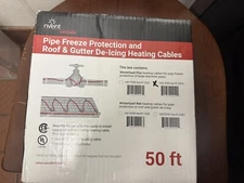 H611050 50ft Box 120V WinterGard Plus Pipe Freeze Protection De-icing cables