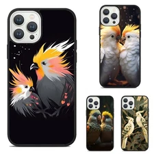 cinnamon cockatiel parrot Case Friendly For Samsung Galaxy Motorola Apple iPhone