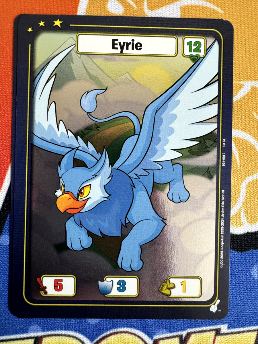 Neopets Battledome TCG FOIL Blue Eyrie 1st Edition | eBay