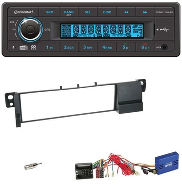 Continental CAN-Bus DAB USB Bluetooth Autoradio für BMW 3er E46 2002-2007 schwar - Bild 1 von 4