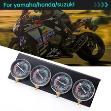 4 Cylinder Motorcycle Fuel Vacuum Carburetor Synchronizer Gauge Carb Sync Tool 4 Cylinder Motorcycle Fuel Vacuum Carburetor Synchronizer Gauge Carb Sync Tool