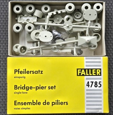 Faller AMS  4785 ~~ Fahrbahnstützen einspurig  in OVP #DEZ4029