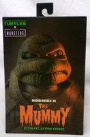 "Neca Universal Monsters X Tmnt Michelangelo Als Mumie 7\" Actionfigur Neu Ovp"