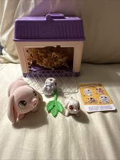 Little Live Pets Lil Bunny MAMA SURPRISE MINIs  Mama  2 Lil Bunnies Hutch