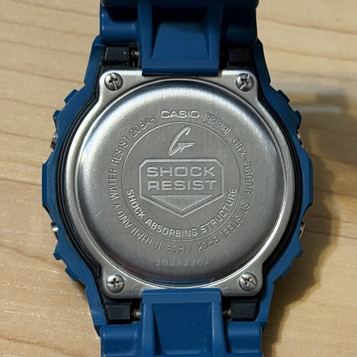 Casio G-Shock GRX-5600B-2 Tough Solar G-LIDE Tide Moon Men