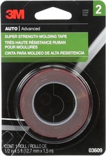 3m Automotive Super Strength Molding Tape Double-sided Adhesive 12 X 5 3m Automotive Super Strength Molding Tape Double-sided Adhesive 12 X 5