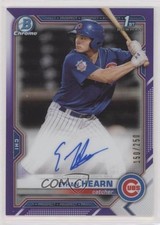 2021 Bowman Chrome Prospect Purple Refractor /250 Ethan Hearn #CPA-EH Auto 0eo6