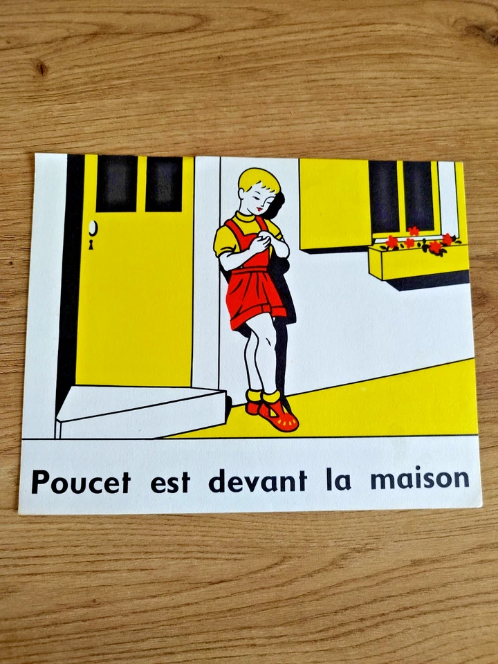 Rossignol Poucet est devant la maison Charlot-Géron 20x25 très bon état - Photo 1/1
