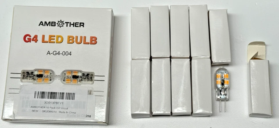 G4 LED Bulb A-G4-004 2 x 10 Pack New - Image 2 of 4