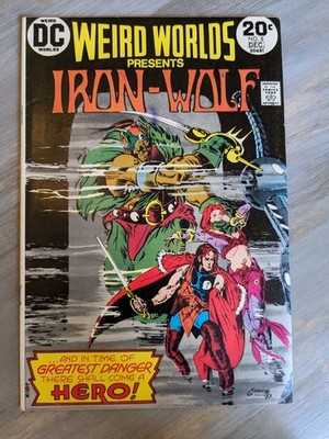 DC Comics Weird Worlds Presents IRON-WOLF #8 Nov-Dec 1973