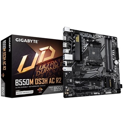 Gigabyte B550M DS3H AC R2 Amd Am4 Sockel Micro Atx Wifi 6 Mainboard Dual Chann
