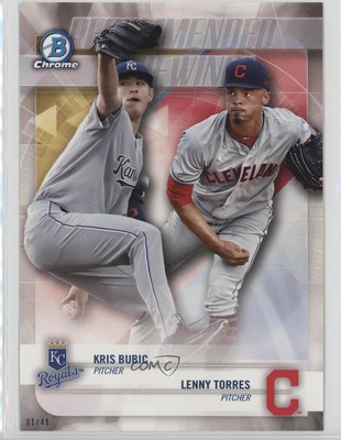 2018 Bowman Draft Topps.com Online Exclusive 5x7 1/49 Lenny Torres Jr #RV-BT n1u