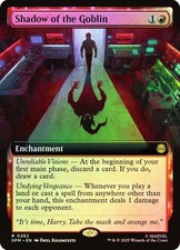 MTG FOIL Shadow of the Goblin Extended Art  - Marvel's Spider-Man #262