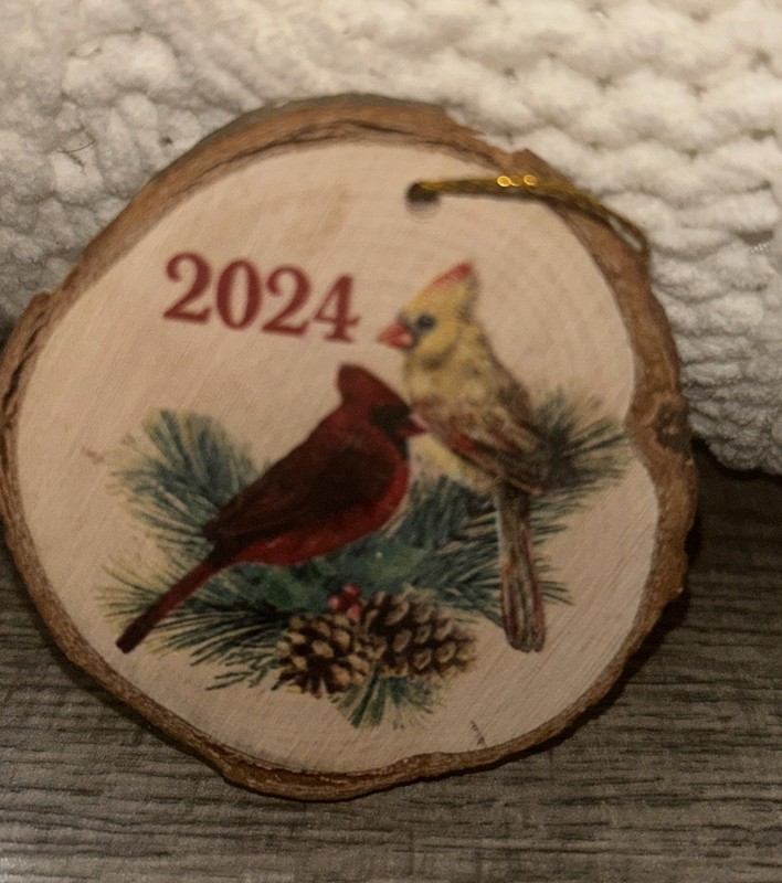 2024 CARDINAL CHRISTMAS ORNAMENT