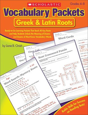 Vocabulary Packets: Greek & Latin Roots