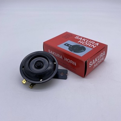 SAKURA HORN 12V 1.5A 100dB E-MARK FOR YAMAHA HONDA SUZUKI - AH-368-20 [NOS]