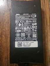 Dell Genuine 130W AC Adapter 4.5mm x 3.0mm Small Tip XPS 15 7590 9530 9550 9570