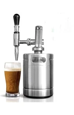 NutriChef 64oz Stainless Steel Nitro Cold Brew Coffee Maker, NCNTROCB10 - New