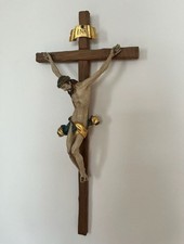 Kreuz⭐ Kruzifix Jesus Christus Figur Ostern Holz geschnitzt