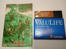 Wizard's Crown 1986 SSI for Commodore 64 Manual and Disk No Box Untested