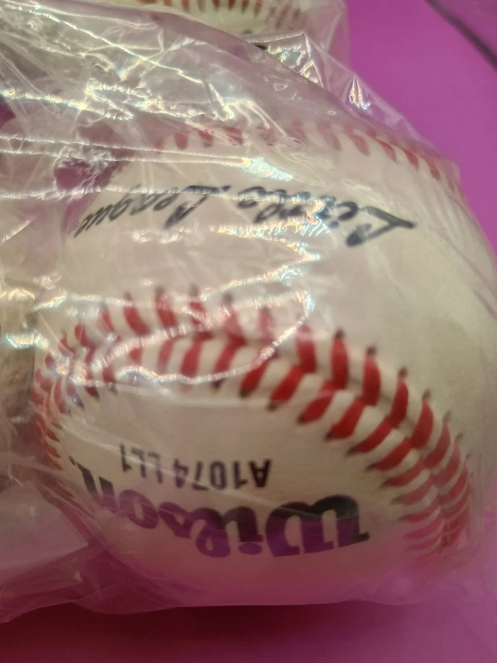 De colección Nuevo 7x Wilson A1074 LL1 Pequeñas Ligas Pelotas de Béisbol Hilo Herida Corcho Goma Píldora Foto 3 de 4
