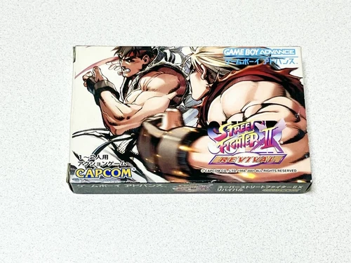 Gba Super Street Fighter Ii X Revival Game Boy Advance