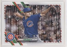 2021 Topps Holiday WalMart Mega Box Codi Heuer #HW147 00ab