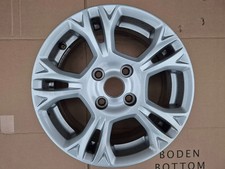 1x Alufelge 15 Zoll 6.0" 4x108 37 5ET Ford Fiesta I Rim Wheel