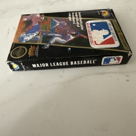 Major League Baseball NES Nintendo CIB Good Condition! Circle Seal! NICE!