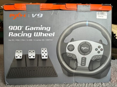 PXN V9 Gaming Race Steering Wheel Pedals & Shifter Pc,ps3&4 X-one, Series X/s 