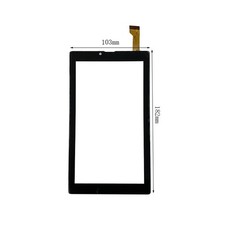 7 inch Touch Screen Panel Digitizer Glass For YZ-788 DP070002-F10 PG794-B