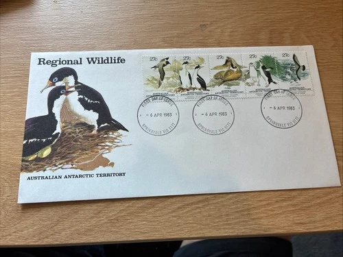 Official Australian Antarctic Territory Post Office First Day Cover 06/04/1983