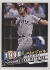 2020 Topps Decades Best Batters Black 166/299 Edgar Martinez #DB-60 HOF 1og