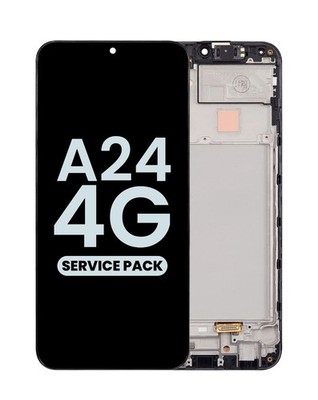 OEM Genuine OLED W/Frame for Samsung Galaxy A24 4G (A245 / 2023) (Service Pack)
