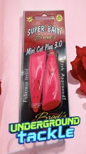 BRAD’S 2- Pack CUT PLUG MINI 3” “HOT PNK” Lures *RARE*