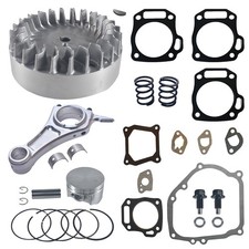 Flywheel Connecting Rod (3.323") Piston For Honda GX200 GX160 Predator 224/200cc