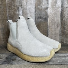 Womens Clarks Radlett Ronnie Fieg Kith Gray Suede Chelsea Ankle Boots Size 7.5