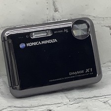 Konica Minolta DiMAGE X1 8.0MP Digital Camera - Silver for sale