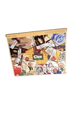 Spin Master Jigsaw Puzzles Retro Clue Board Game 500 Piece NEW