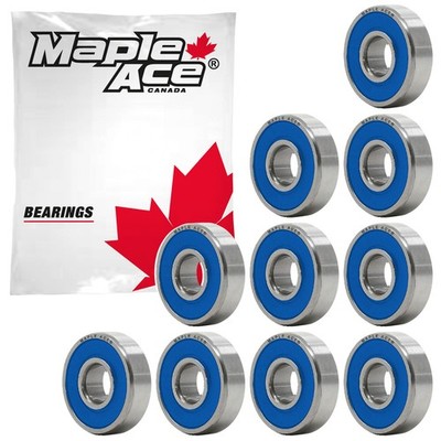 608-2RS Ball Bearing 8x22x7mm 608 2RS Rubber Sealed (Qty 10)