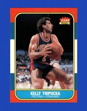 1986-87 Fleer Set-Break #115 Kelly Tripucka NR-MINT *GMCARDS*